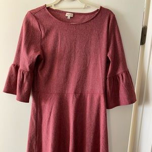 Daniel Cremieux red A line dress